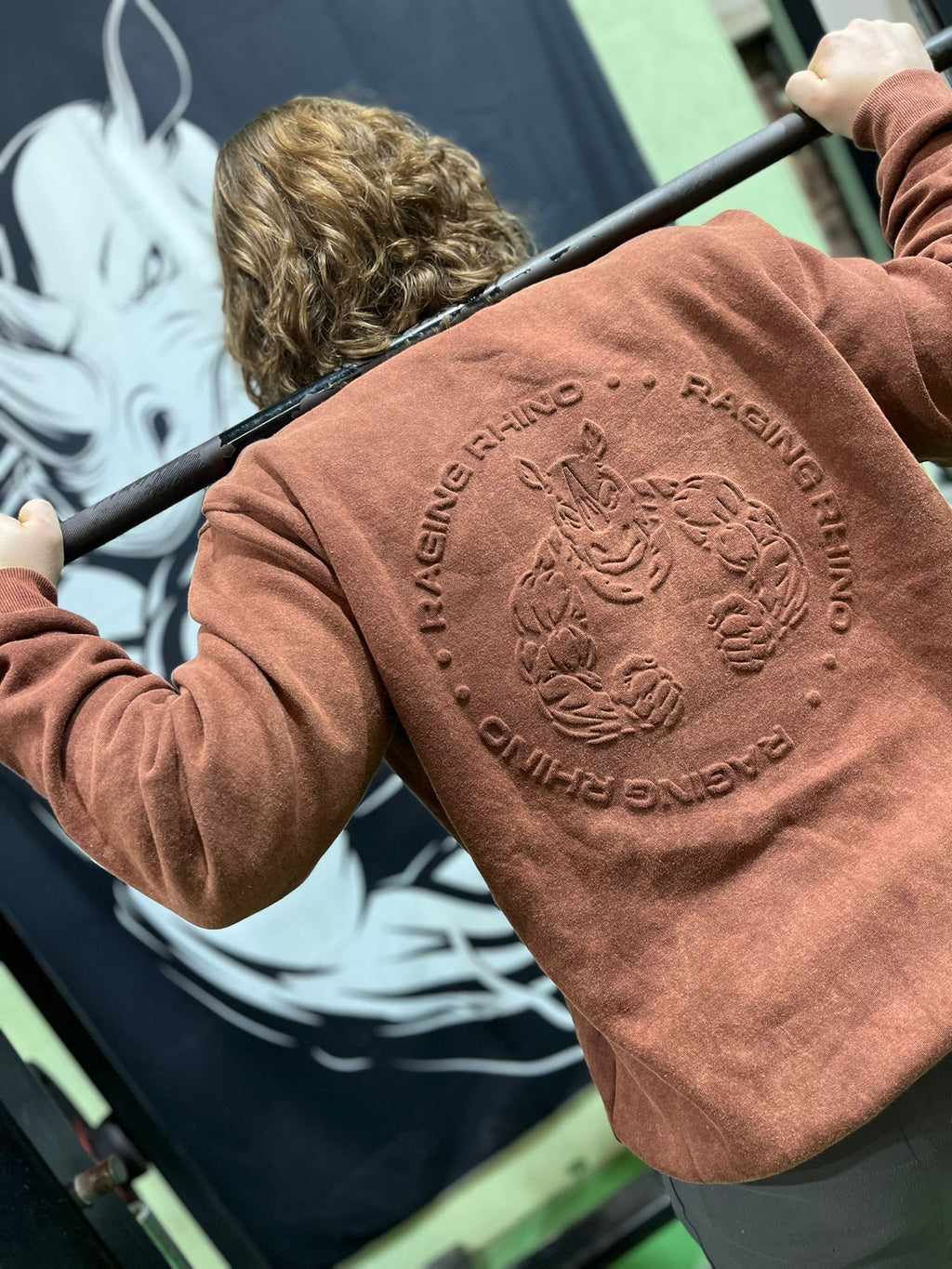 Embossed Print Jumper (Acidwash)